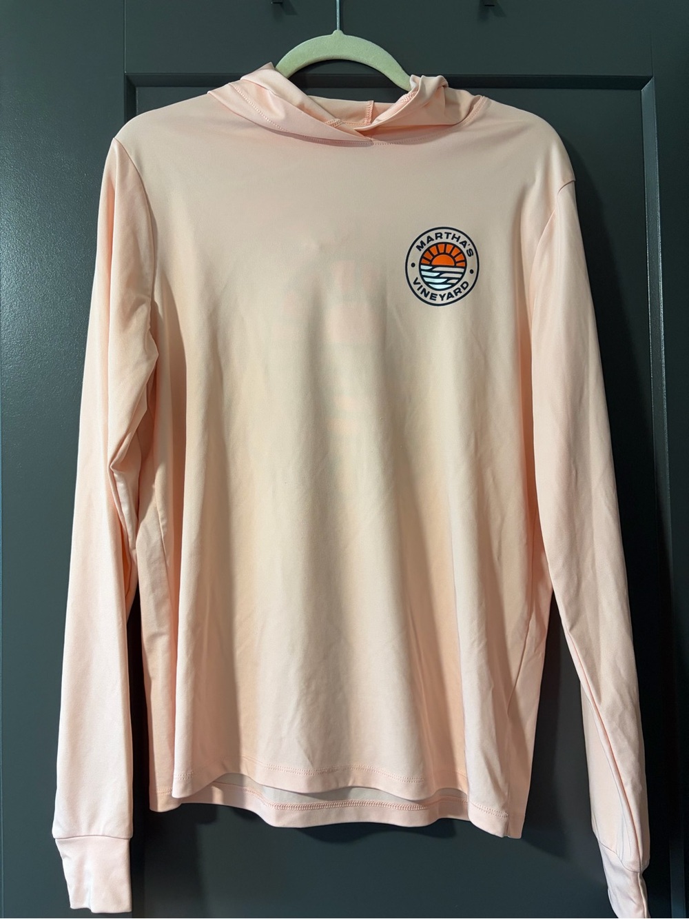 Unwind by League "Martha’s Vineyard" UPF 50 Long Sleeve Sun Hoodie — Size M